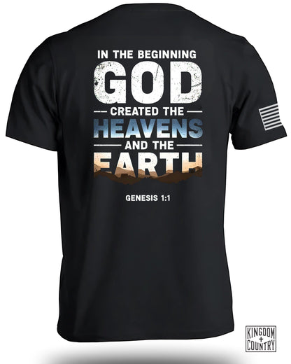 In The Beginning God Created The Heavens Earth product type