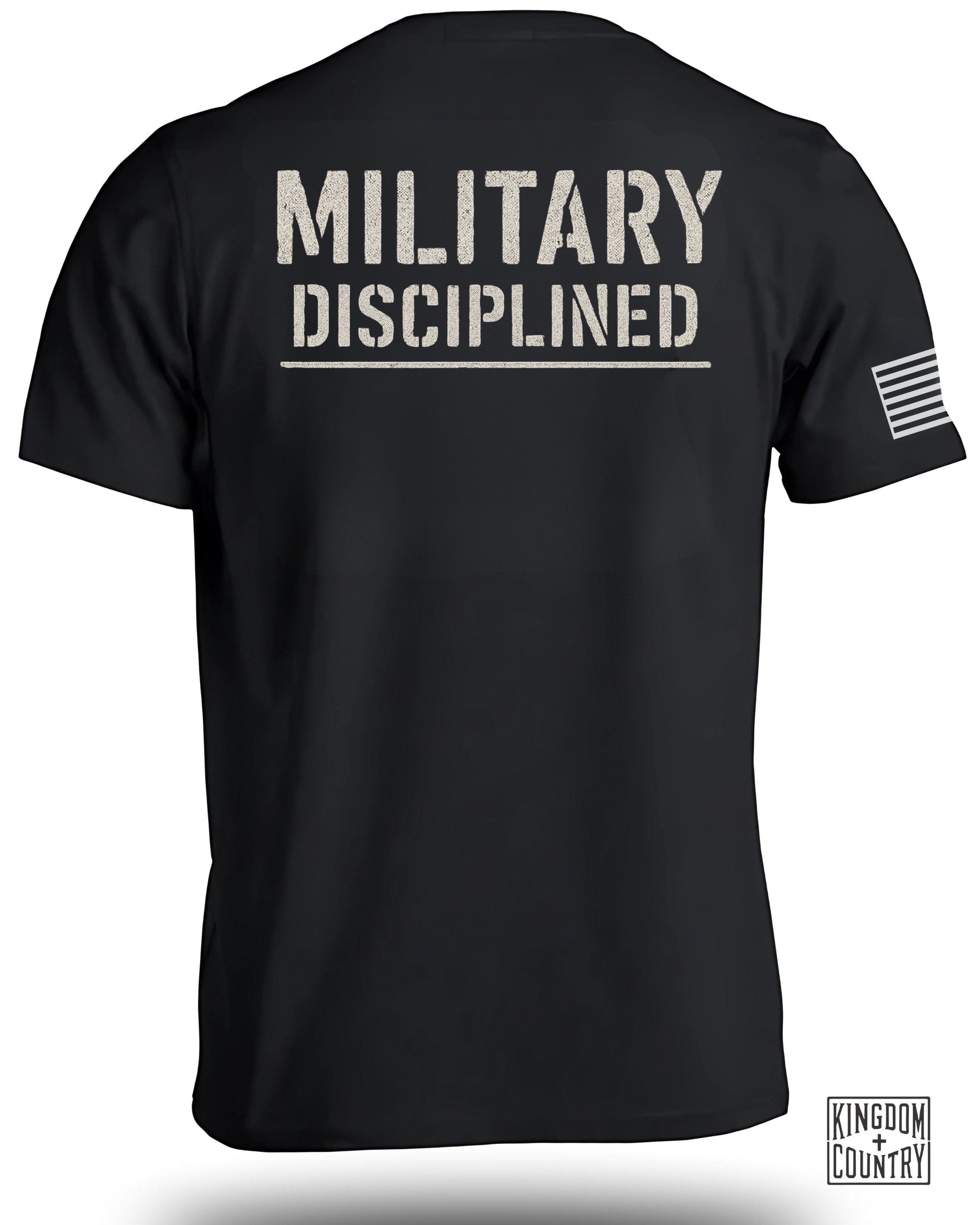 Military Disciplined Graphic Back Print Shirt product type