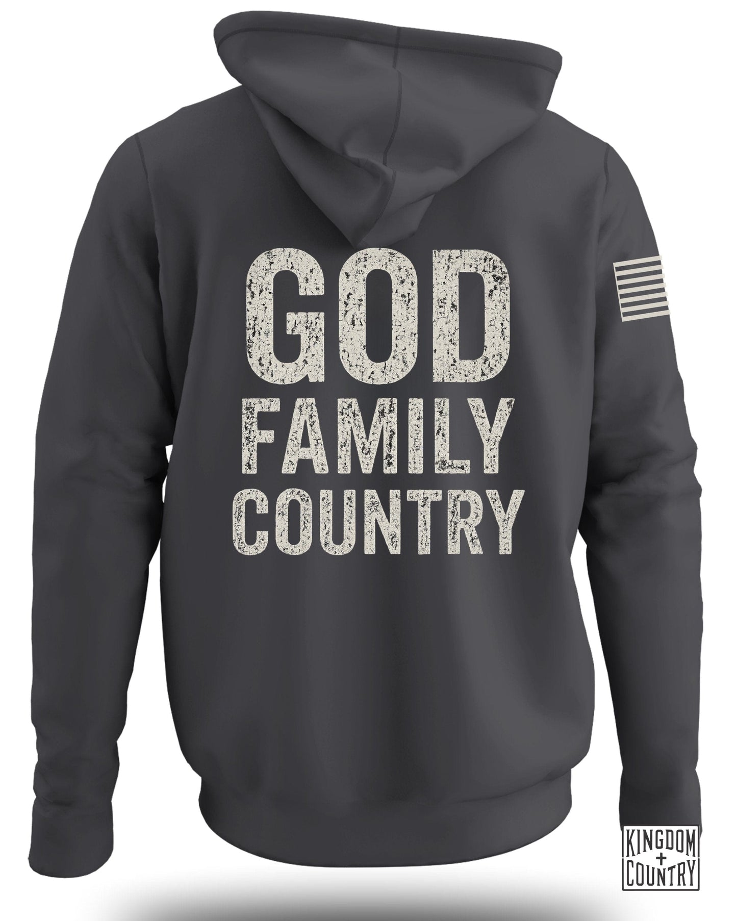 God Family Country Printed Hoodie Product