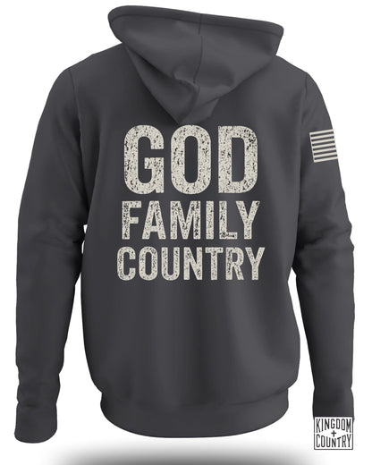 God Family Country Printed Hoodie Product