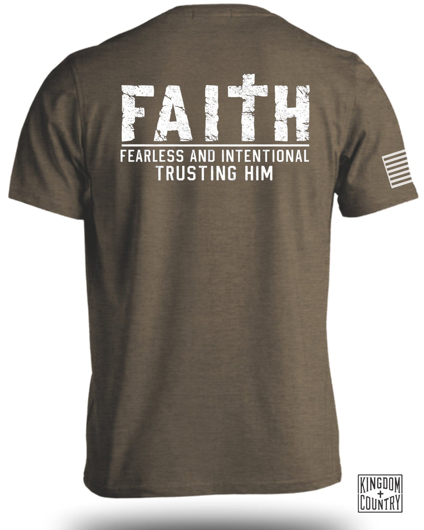 Faith Fearless and Intentional Trusting Him Shirt product type