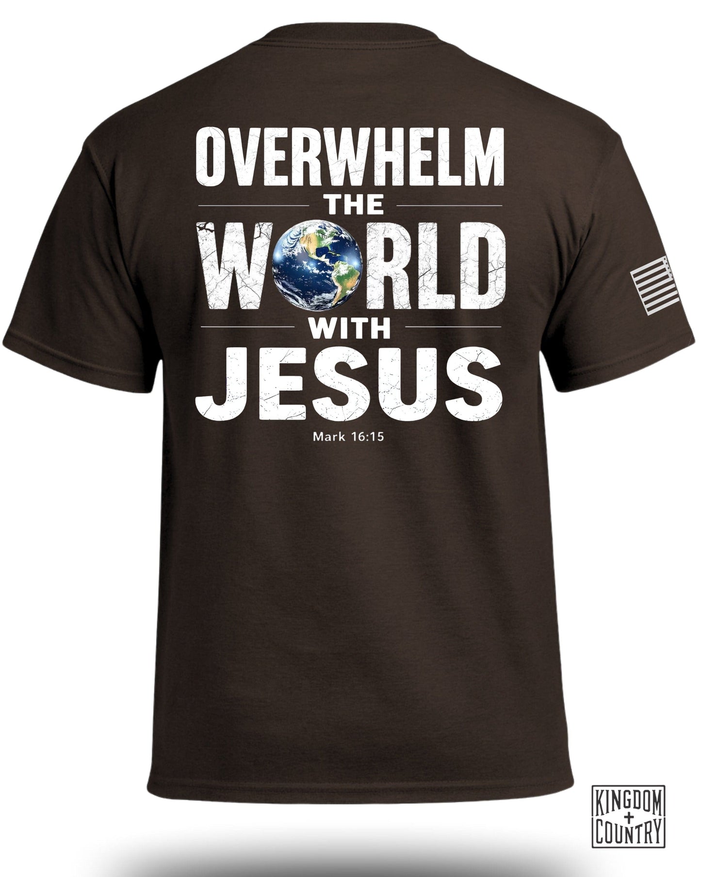 Overwhelm the World With Jesus Mark 16:15 shirt product type