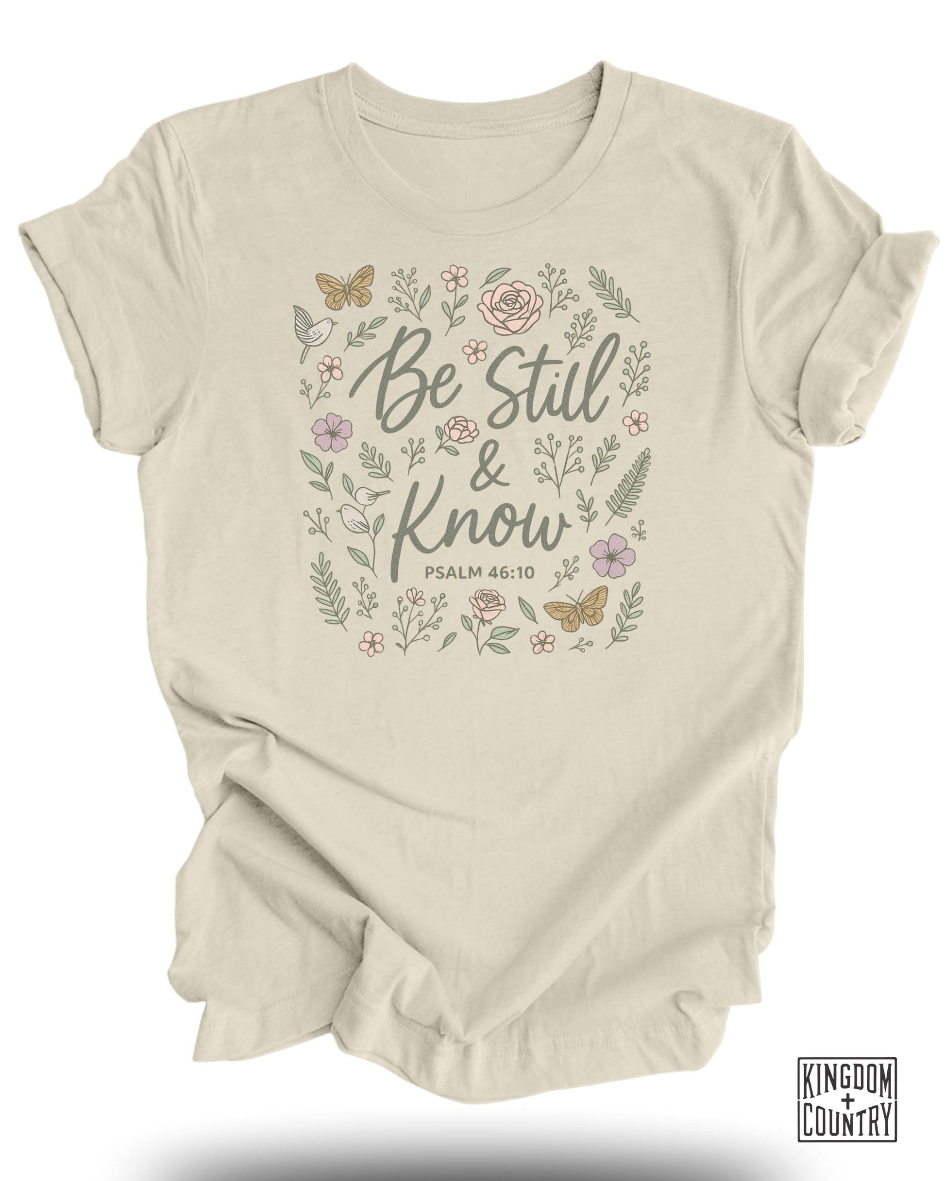 Be Still And Know Psalm 46 10 Inspirational T-shirt product