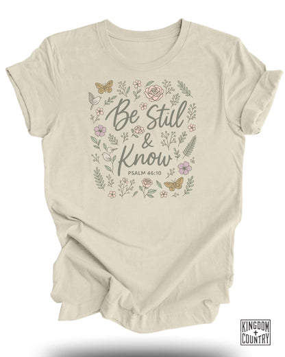 Be Still And Know Psalm 46 10 Inspirational T-shirt product