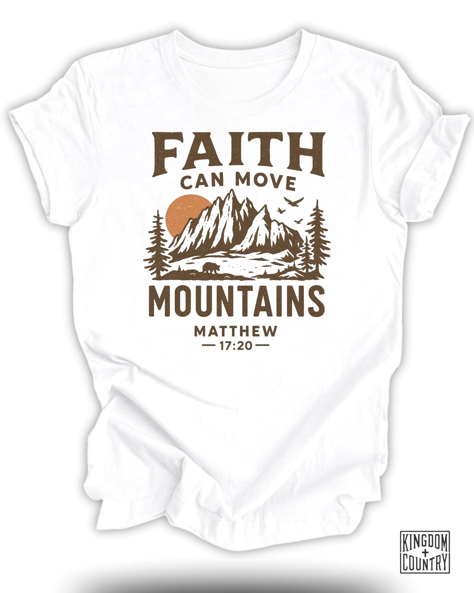 Faith Can Move Mountains Matthew 17:20 T-shirt product type