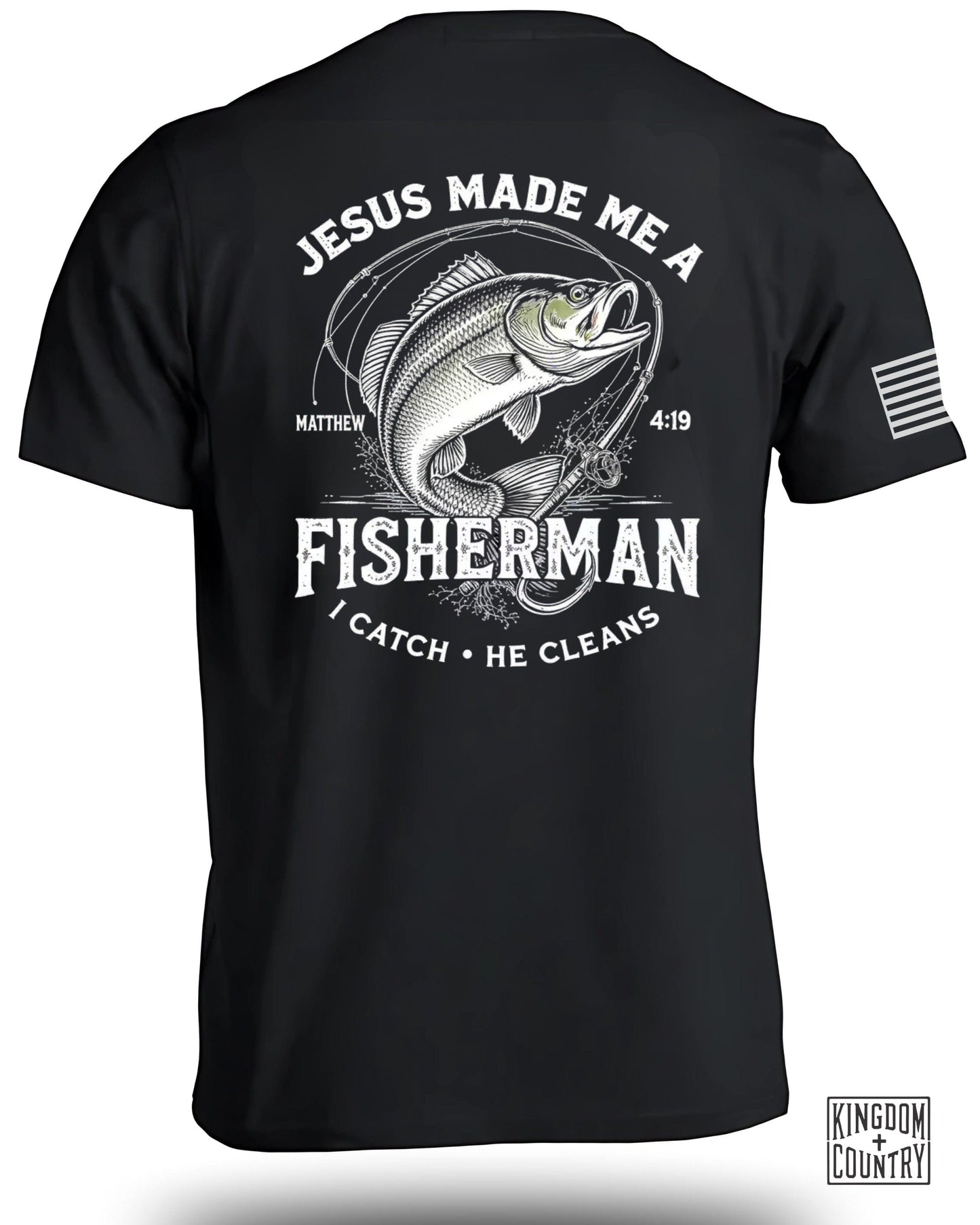 Jesus Made Me A Fisherman fishing product