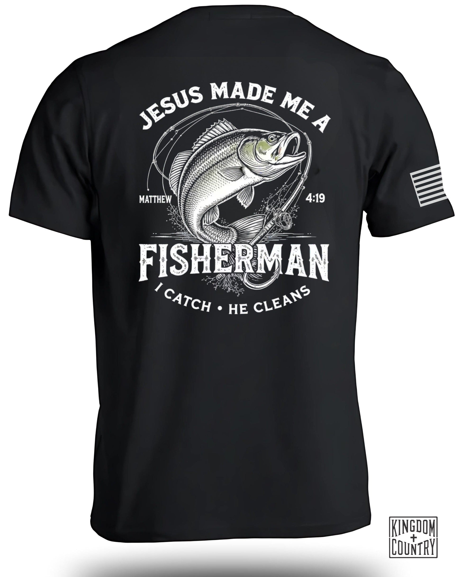 Jesus Made Me A Fisherman fishing product