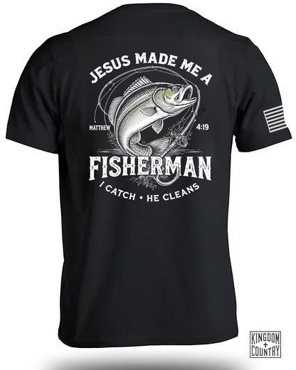 Jesus Made Me A Fisherman fishing product