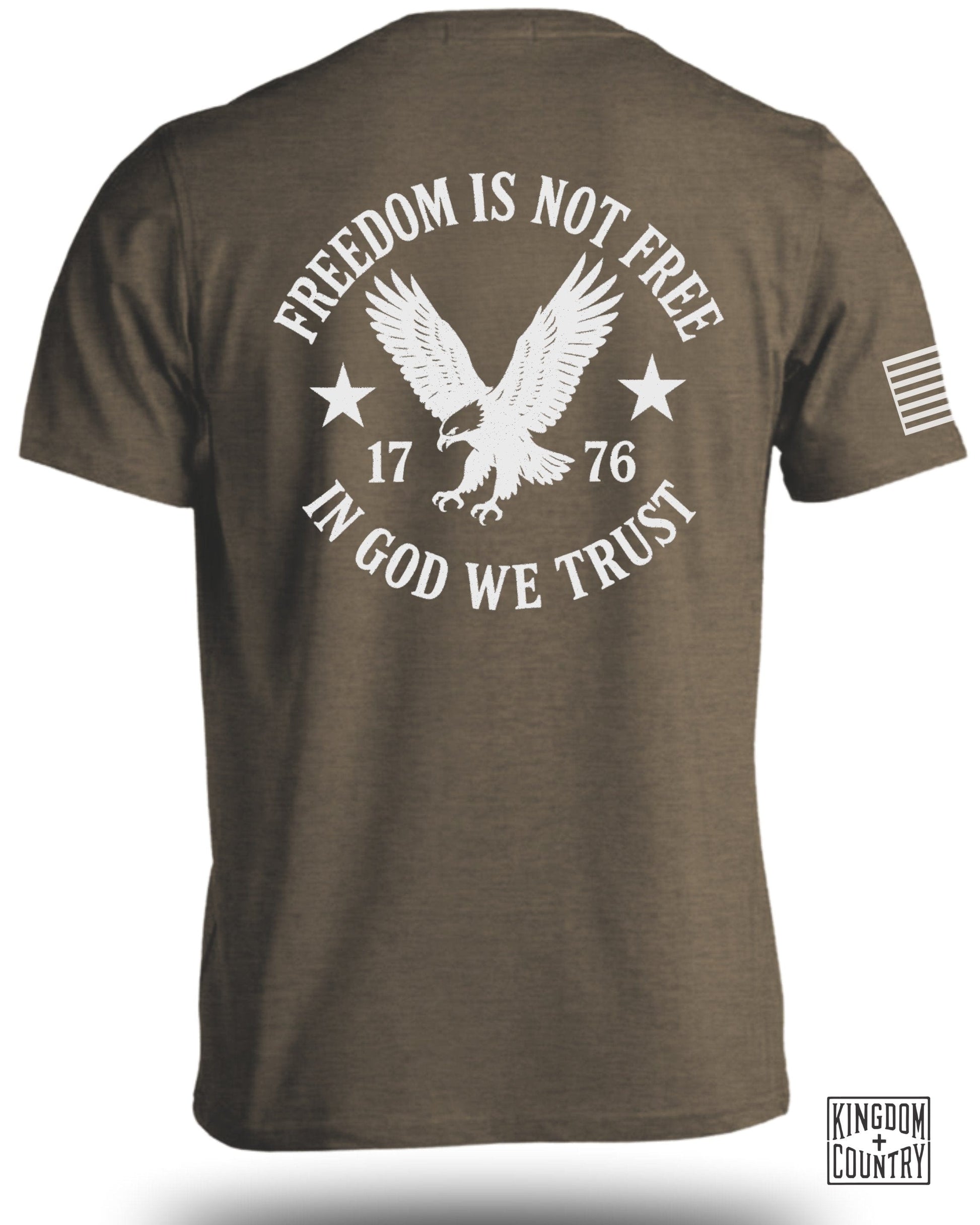FREEDOM IS NOT FREE IN GOD WE TRUST T-Shirt product