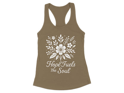 Inspirational Hope Fuels The Soul Tank Top Product