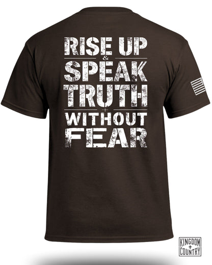 Rise Up Speak Truth Without Fear Graphic T-shirt