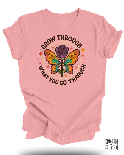 Grow Through What You Go Through Graphic Tee product