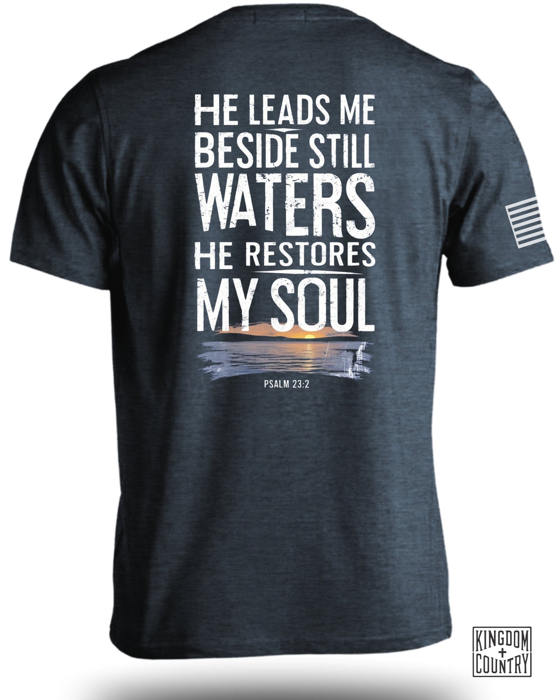 Inspirational He Leads Me Beside Still Waters product type