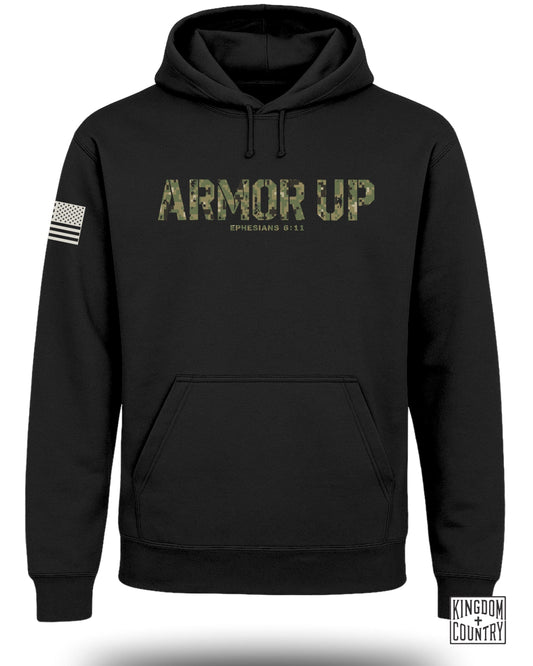 Armor Up Ephesians 6:11 Hoodie Religious Apparel