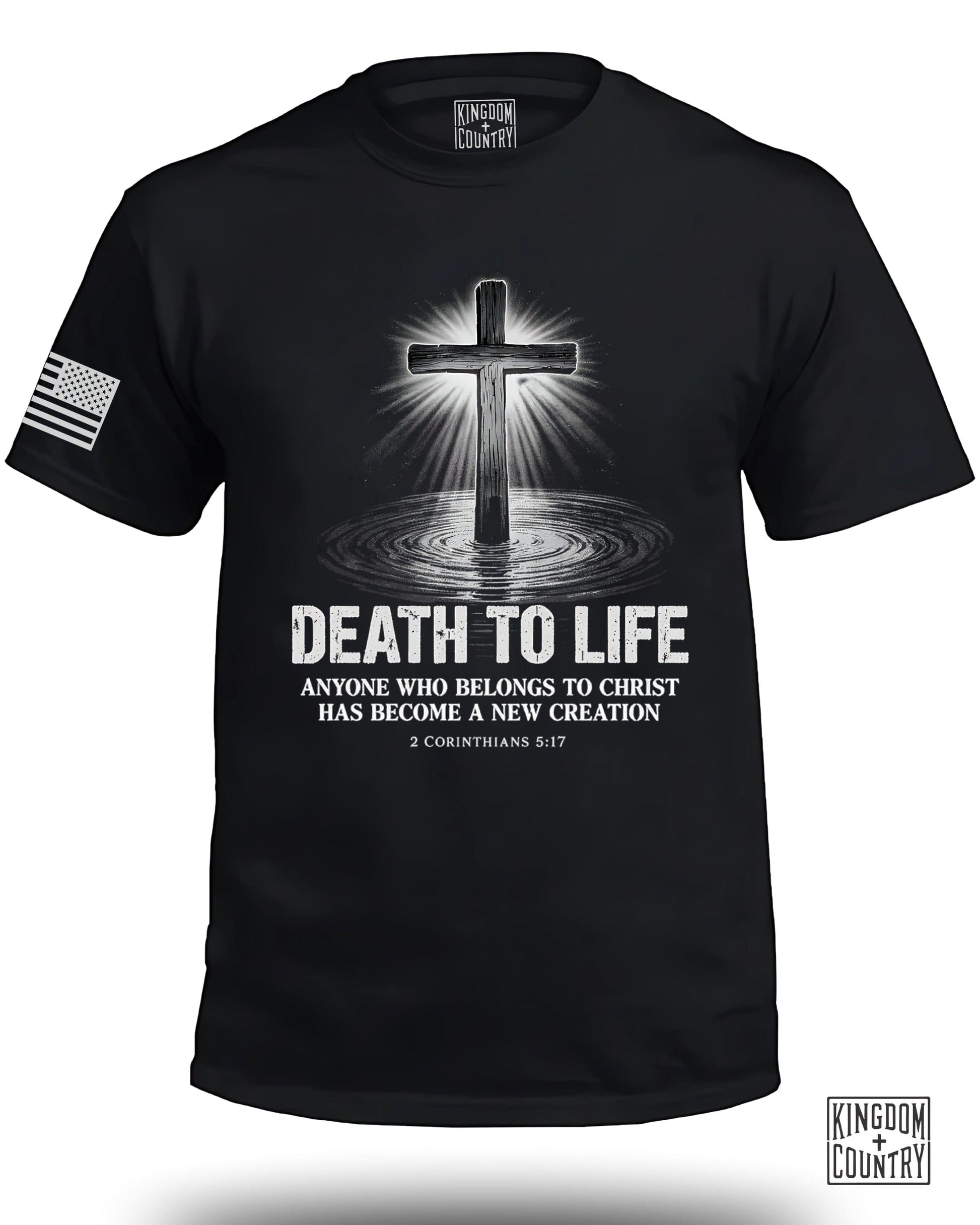 Death to Life Cross Graphic Men's T-shirt product type