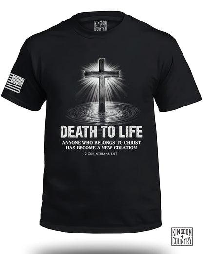 Death to Life Cross Graphic Men's T-shirt product type