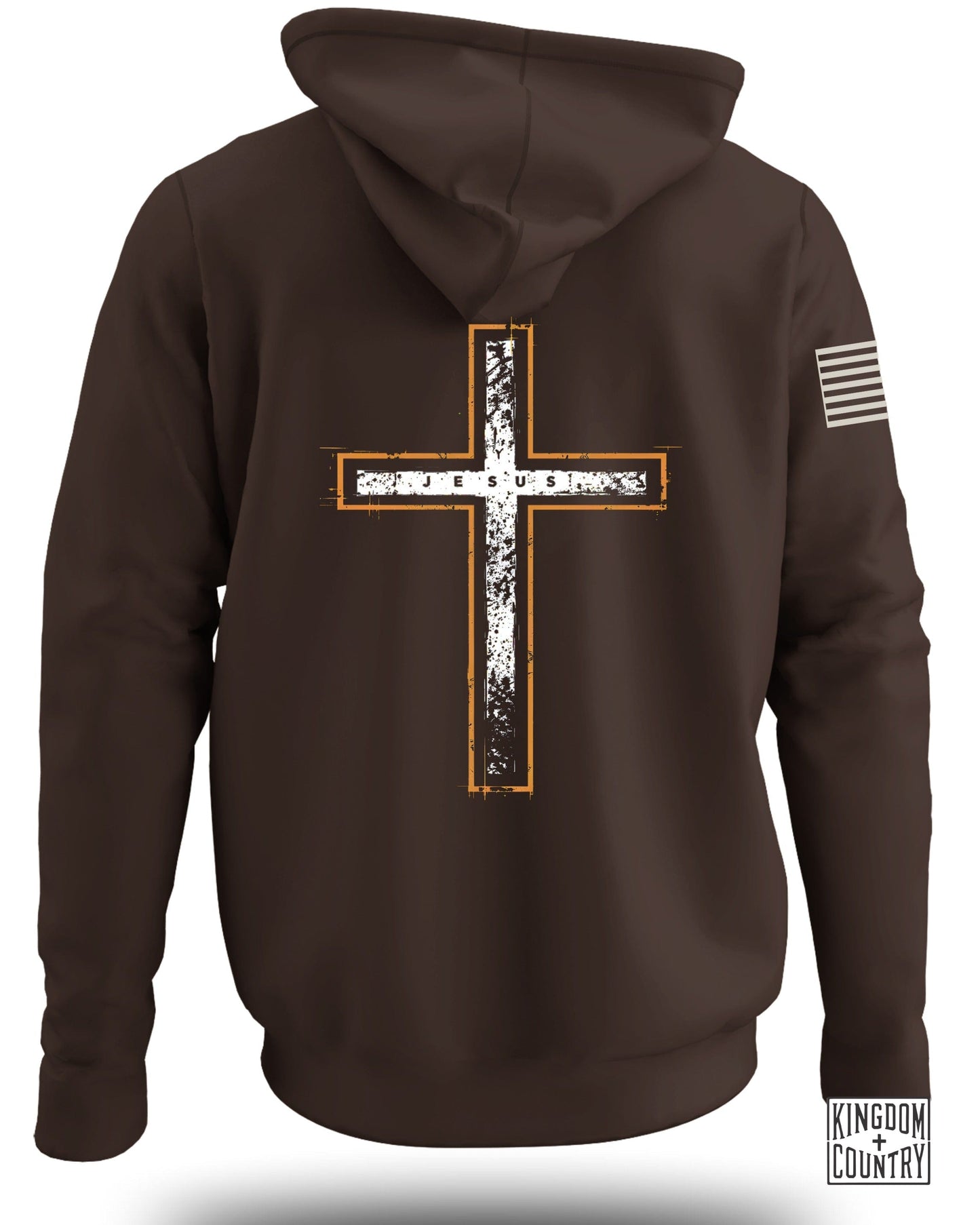 American Flag Cross Design Hoodie Product
