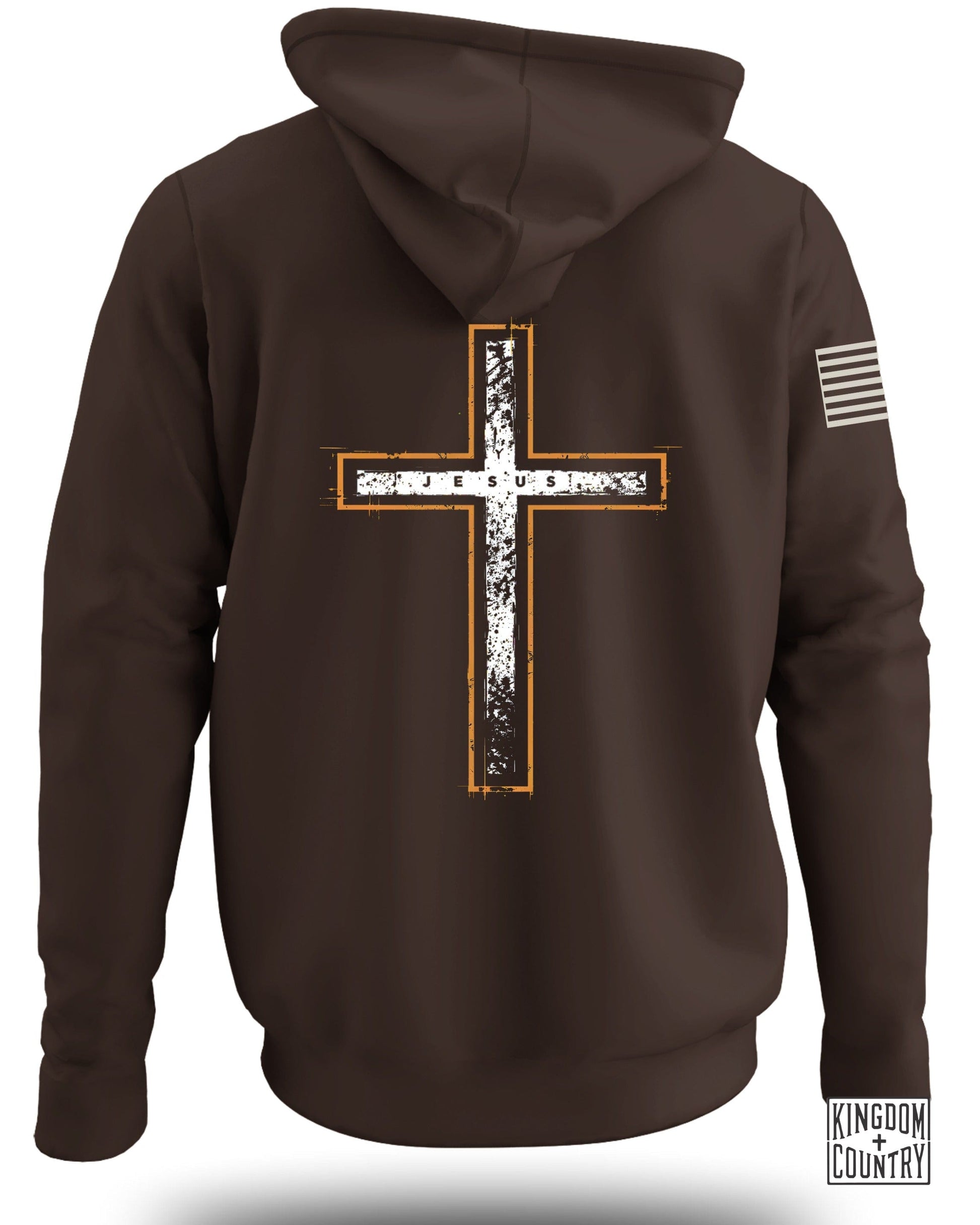 American Flag Cross Design Hoodie Product