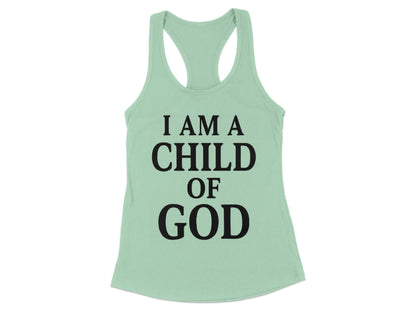 I Am A Child Of God Statement Tank Top product