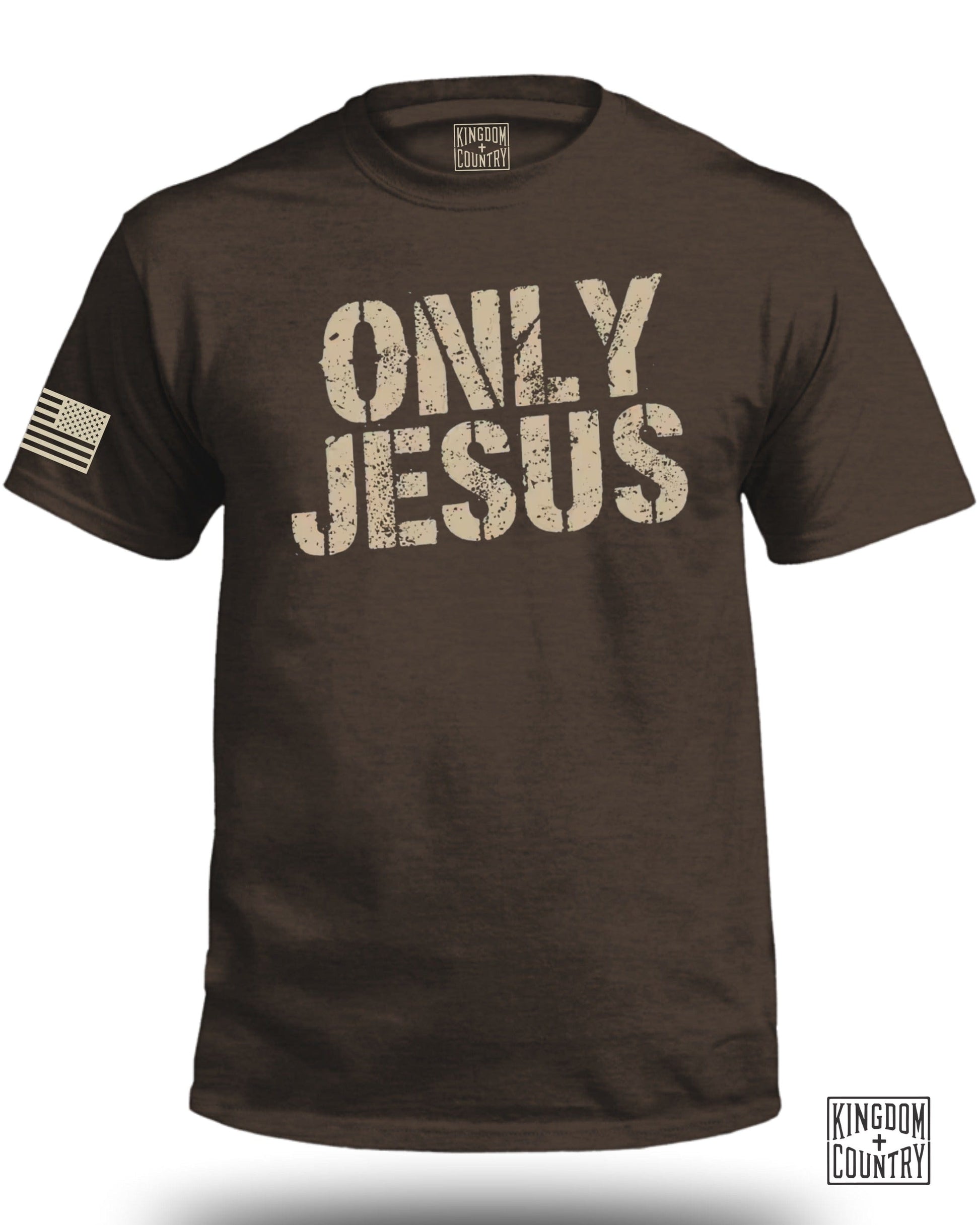 ONLY JESUS Flag Print Graphic T-Shirt product type