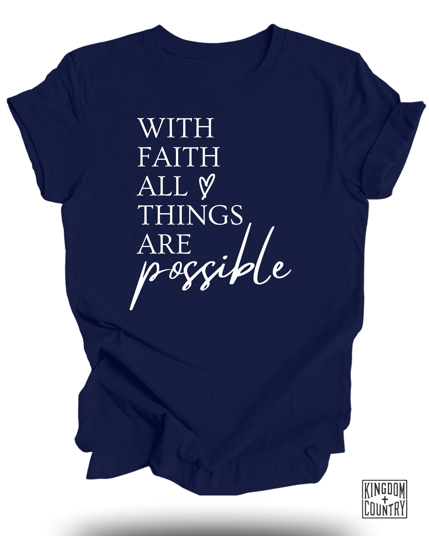 With Faith All Things Are Possible product type