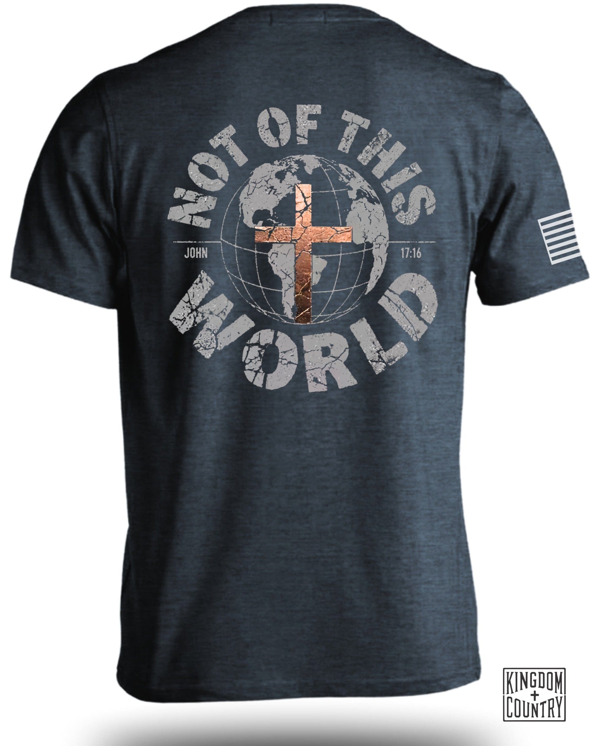 Not Of This World John 17 16 Christian Shirt product type