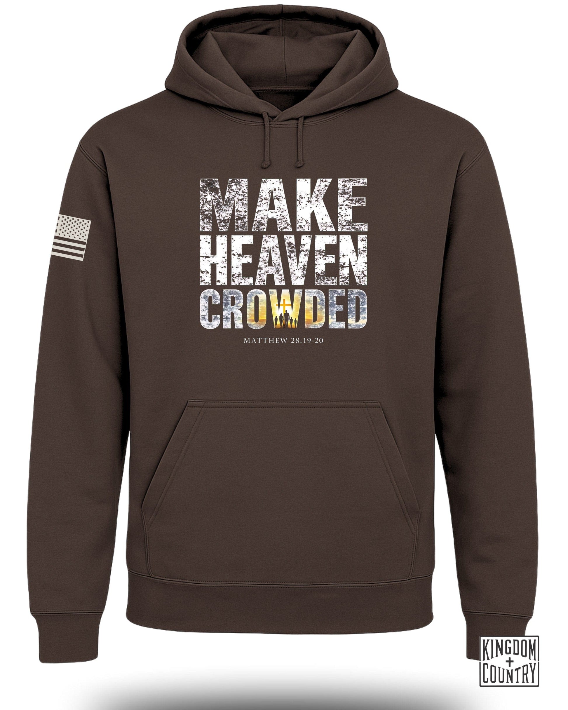 Make Heaven Crowded Matthew 28 19 20 Hoodie product type