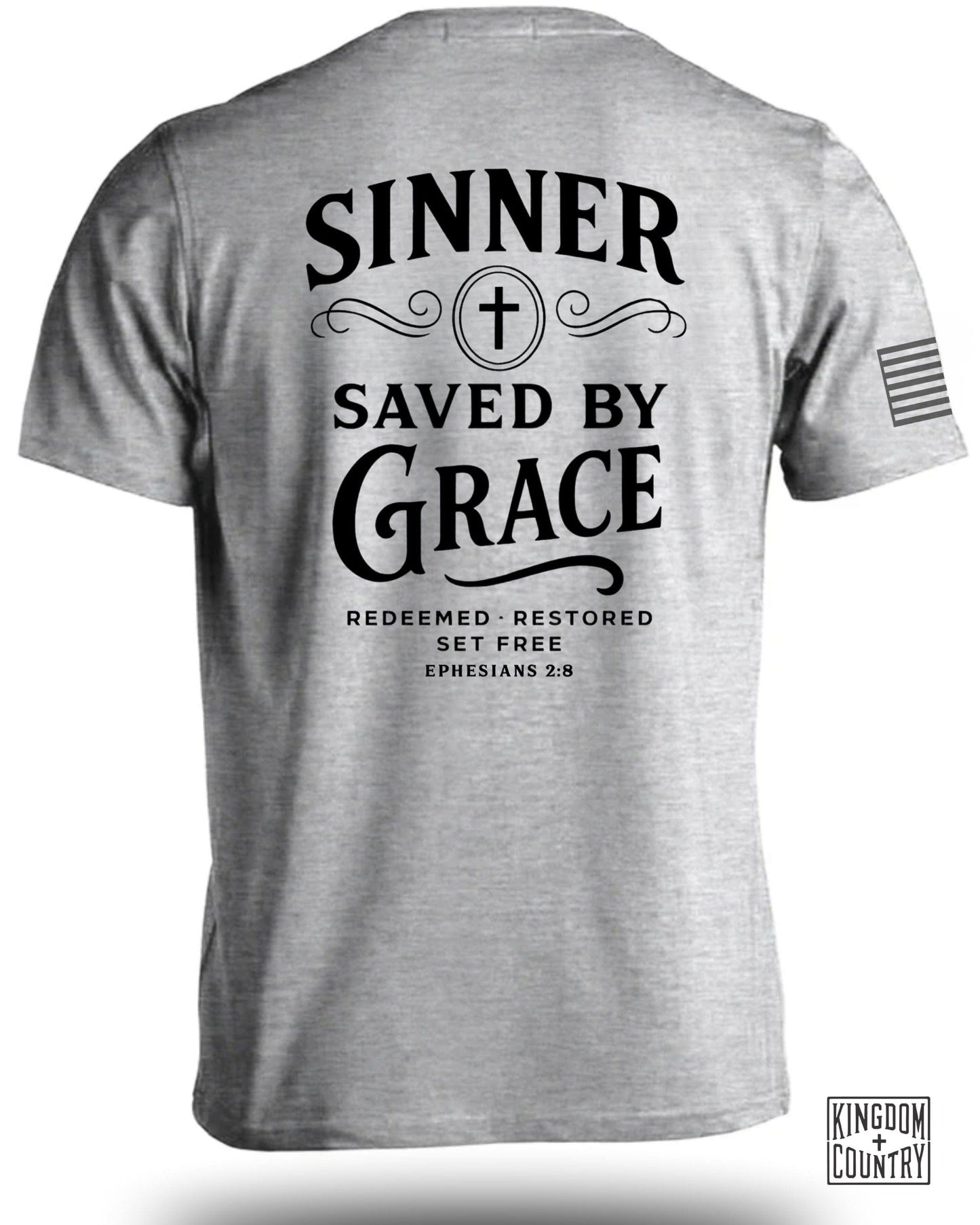 Sinner Saved By Grace Redeemed Restored Set Free product type