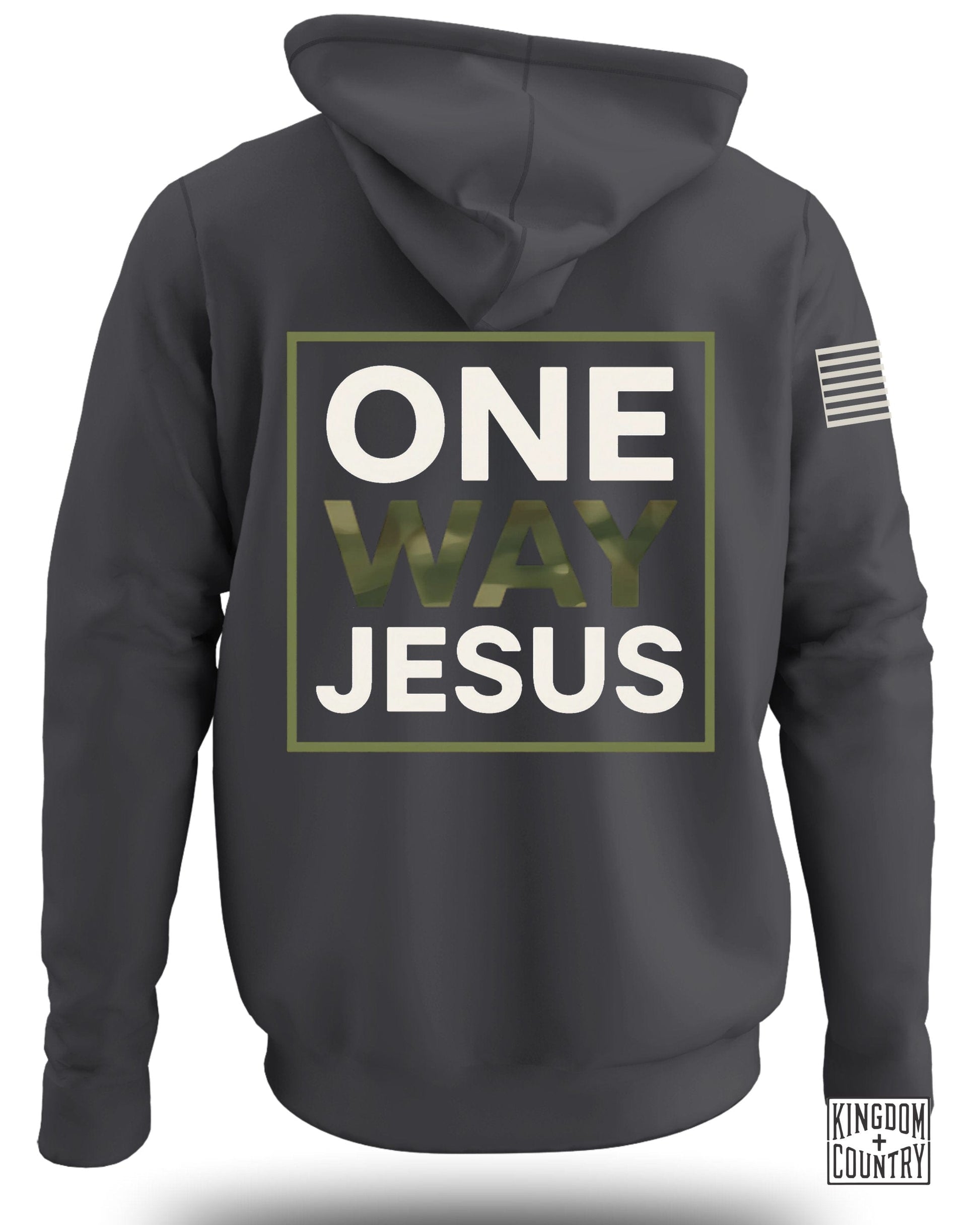 ONE WAY JESUS Graphic Hoodie product