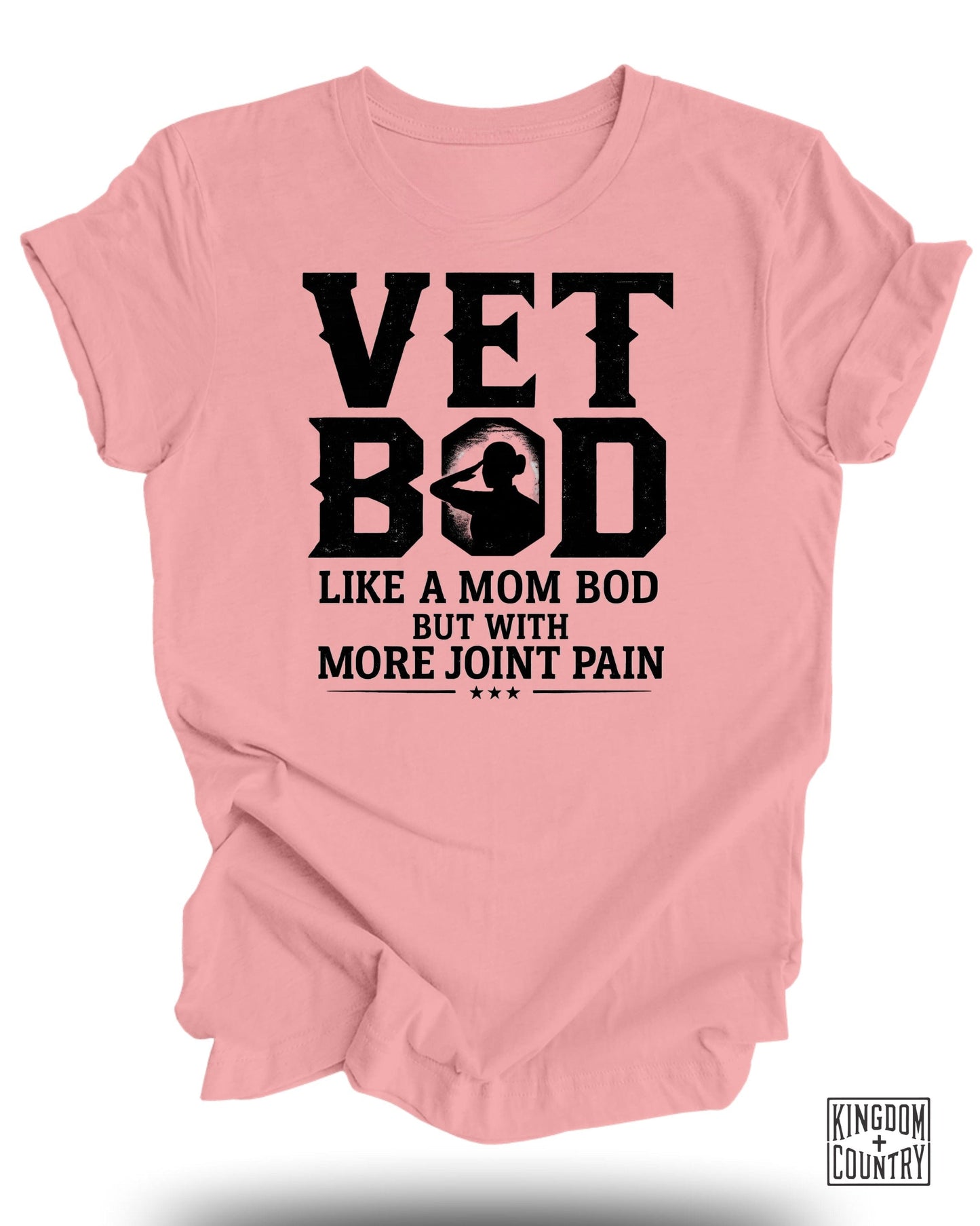 Vet Bod Like a Mom Bod With Joint Pain Shirt Product