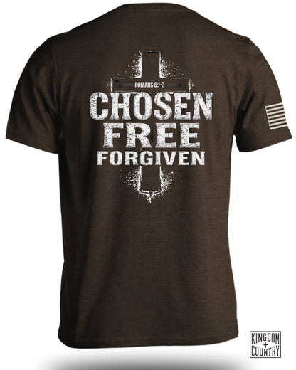 Chosen Free Forgiven Religious Themed T-shirt product type