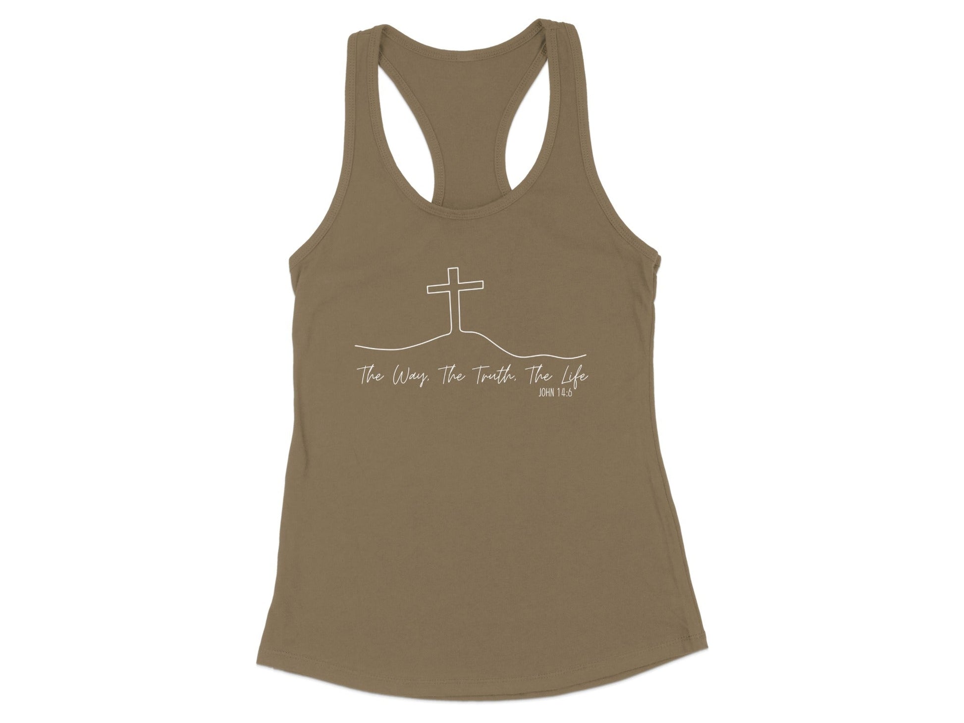 The Way The Truth The Life John 14:6 Racerback Tank product