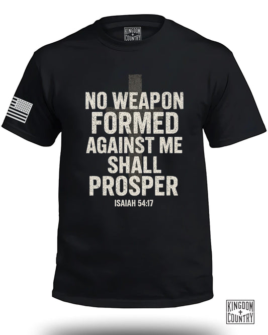 No Weapon Formed Against Me Shall Prosper T-Shirt product