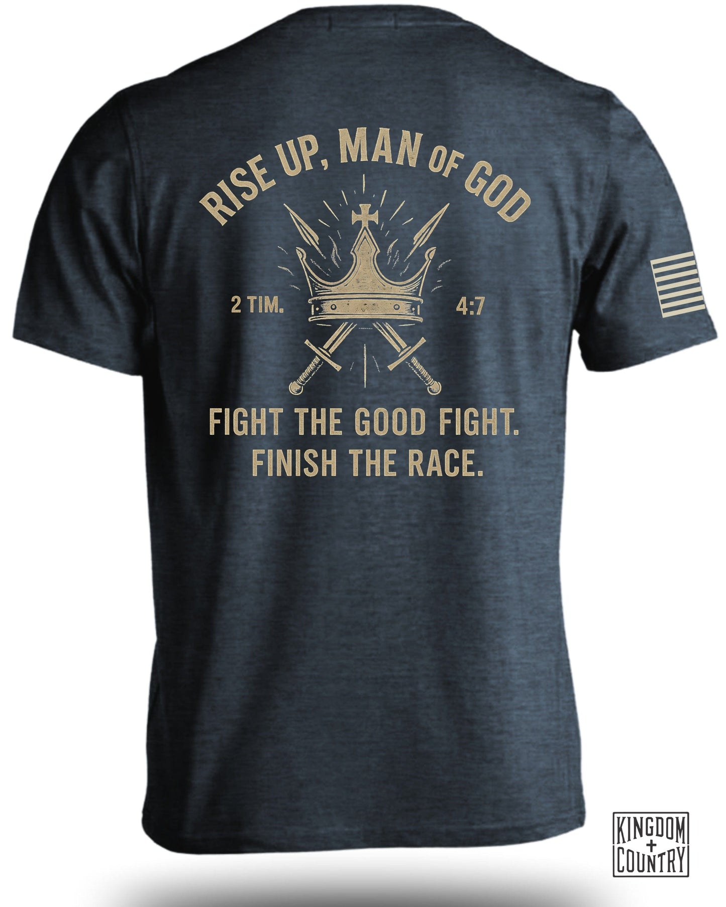 RISE UP MAN OF GOD Fight The Good Fight Race product