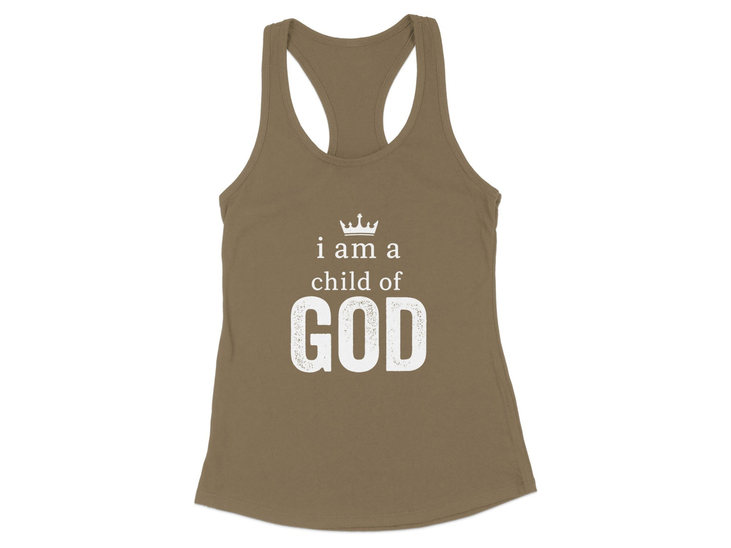 I Am A Child Of God Graphic Tank Top product type