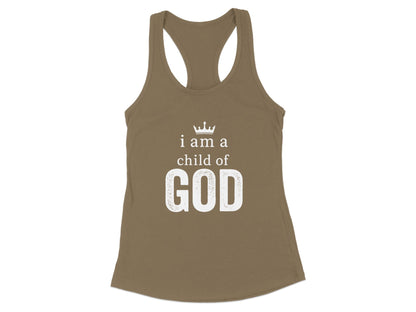 I Am A Child Of God Graphic Tank Top product type