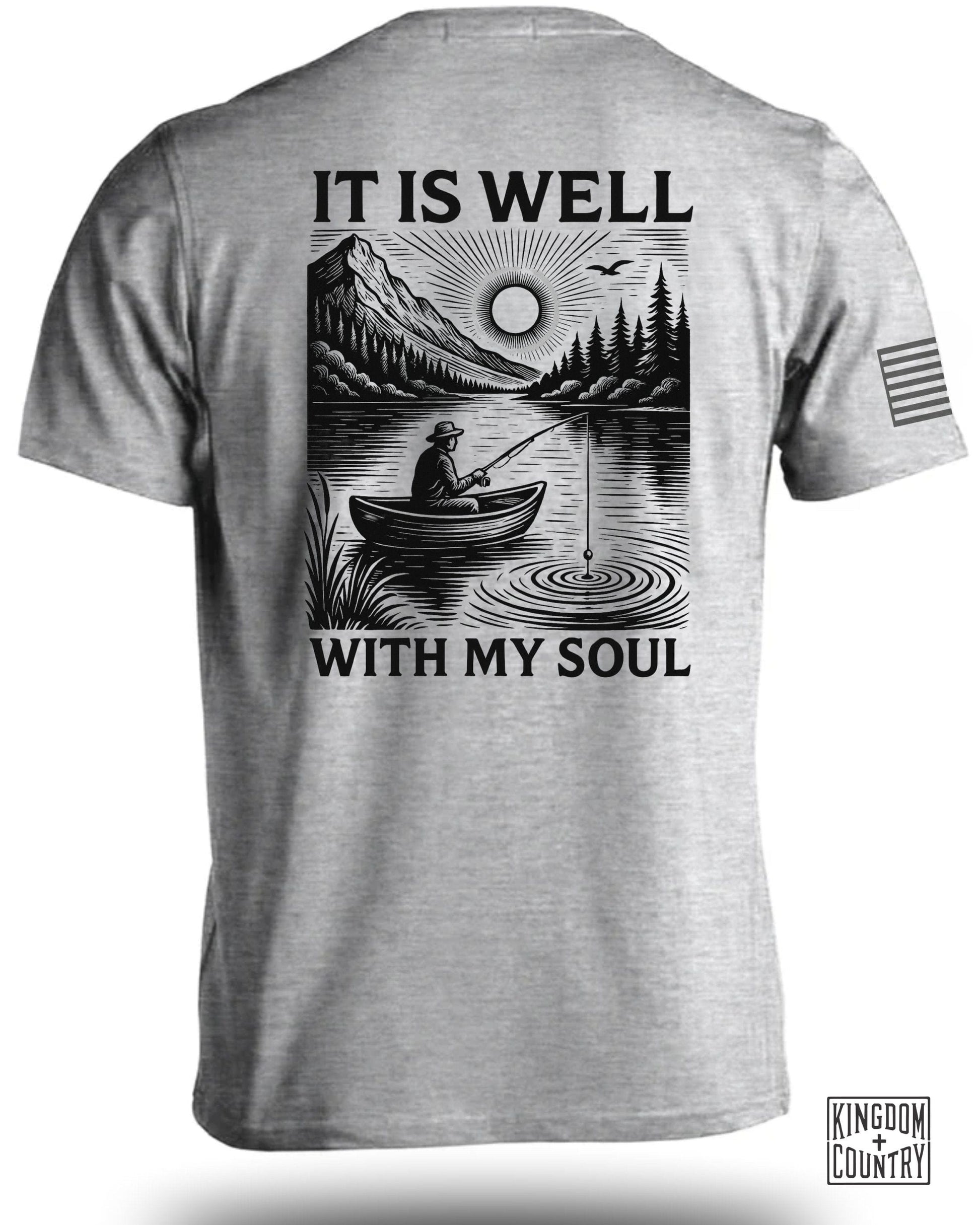 Inspirational Landscape 'It Is Well With My Soul' Shirt product